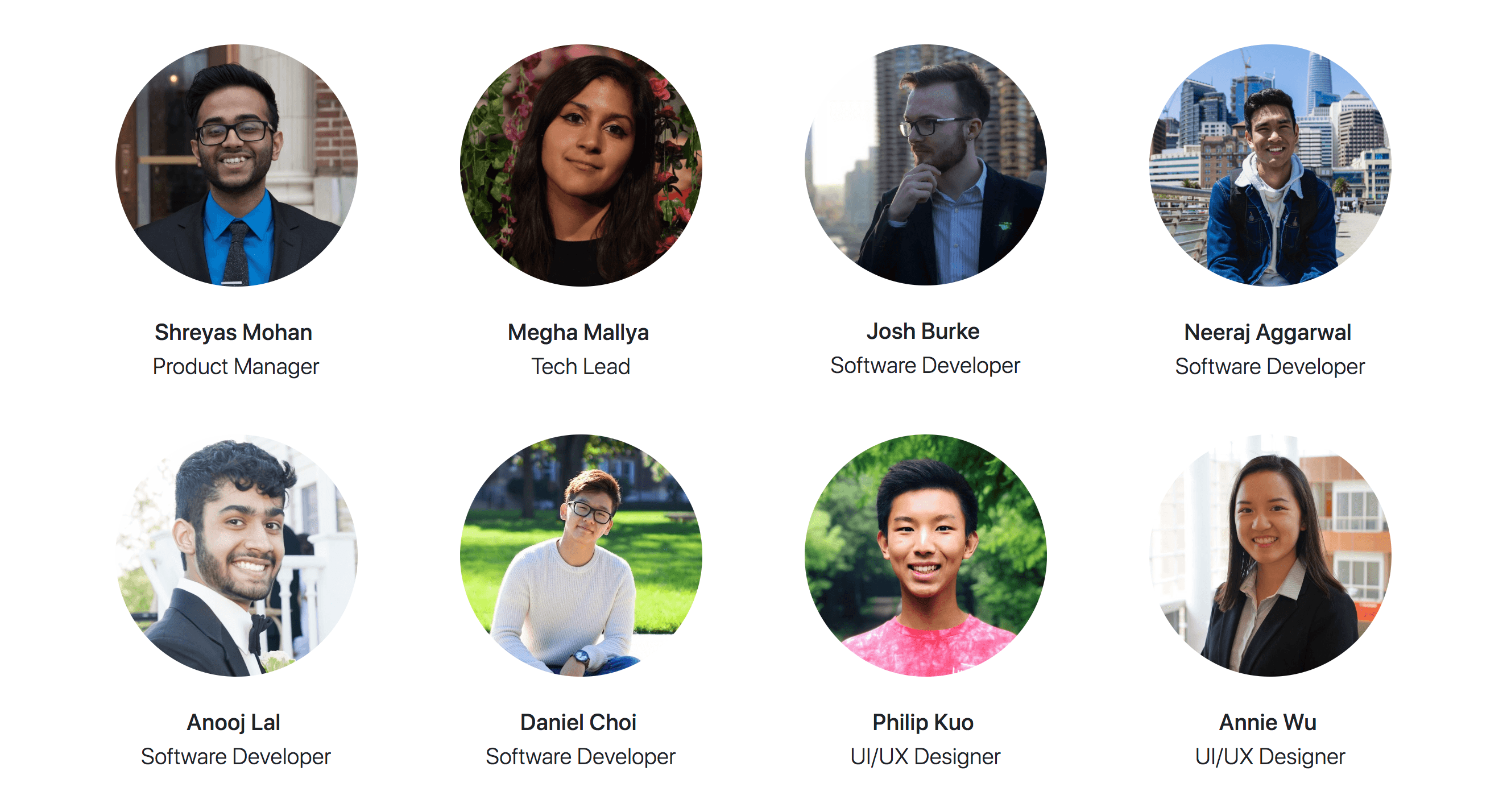 Our product team
